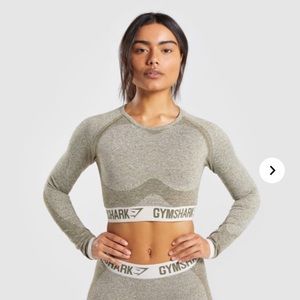 Gymshark Flex Long Sleeve Crop Top